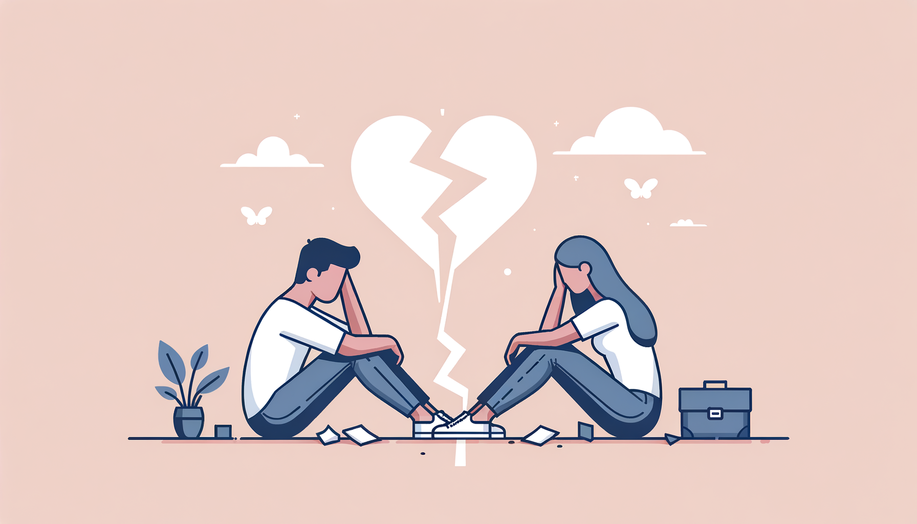 Perceptions on break-up of a romantic r/s