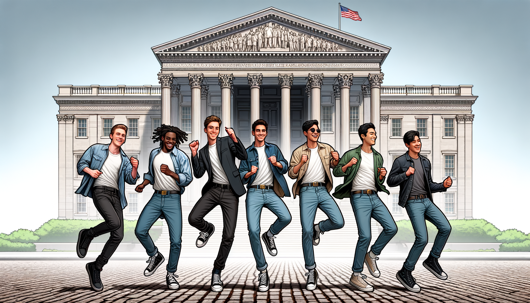 AND WE DANCE ALL NIGHT TO THE BEST SONG EVER